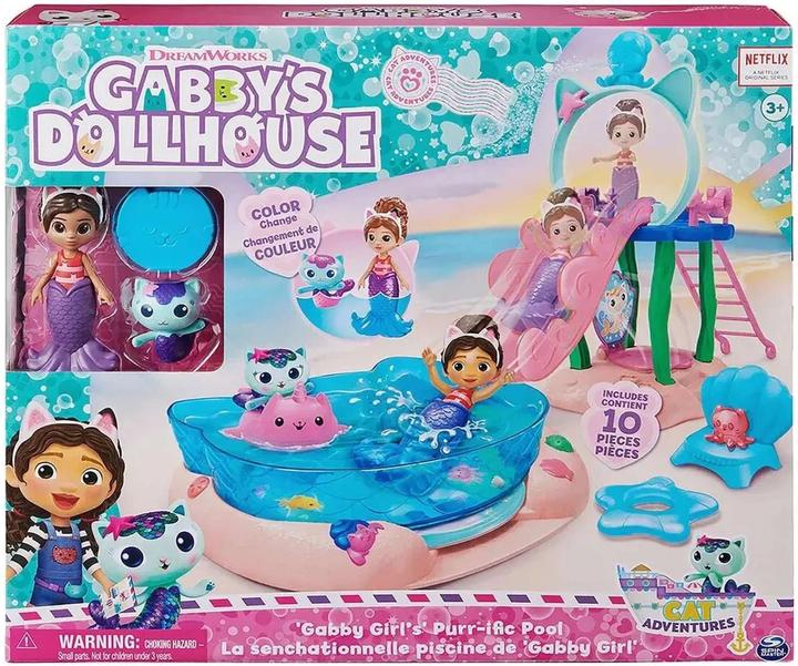Actual product image Spin Master Gabby's Dollhouse Pool Playset