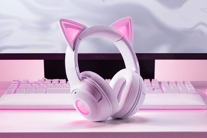 Produktbild Razer Kraken Kitty V2 BT - White (Kabellos)