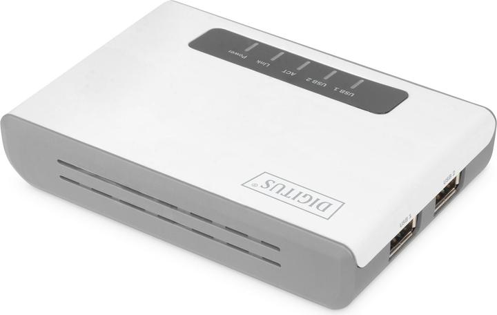 Digitus DITGITUS 2-Port USB2.0 Wireless Multif. Server di rete