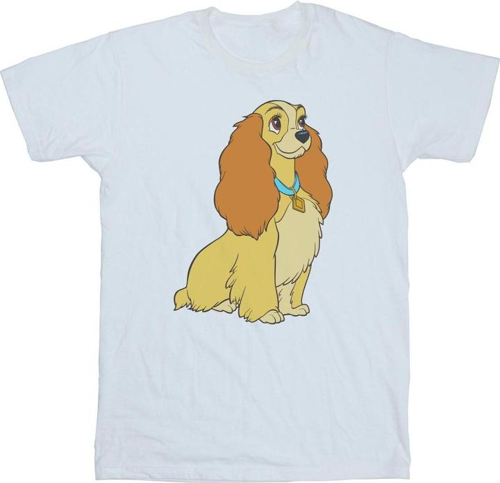 Image du produit Disney - T-shirt LADY AND THE TRAMP LADY SPAGHETTI HEART - Femme (XL)