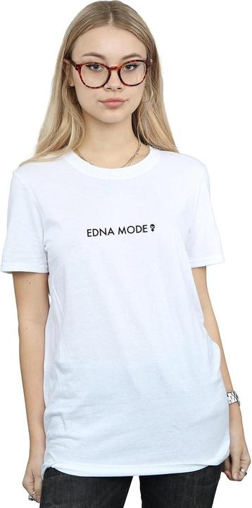 Actual product image Disney Womens/Ladies The Incredibles Edna Mode Cotton Boyfriend T-Shirt (M)