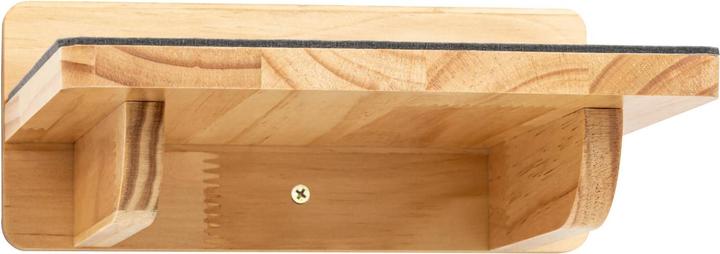 Produktbild Wiesenfield Katzentreppe 3 Stufen 22 x 24 x 10 cm Holz Filz Kletterwand Katzenleiter (10 cm, Grau, Holz)