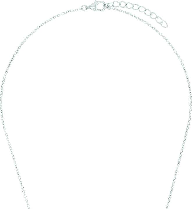 Produktbild Amor Halsschmuck für Damen, 925 Sterling Silber, Zirkonia synth. | Schleife (Silber 925)