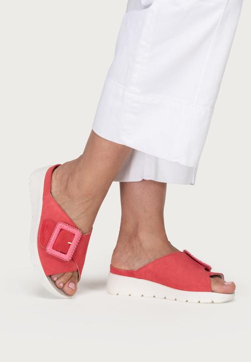 Produktbild Vitaform Pantolette Veloursleder Supersoft (42)