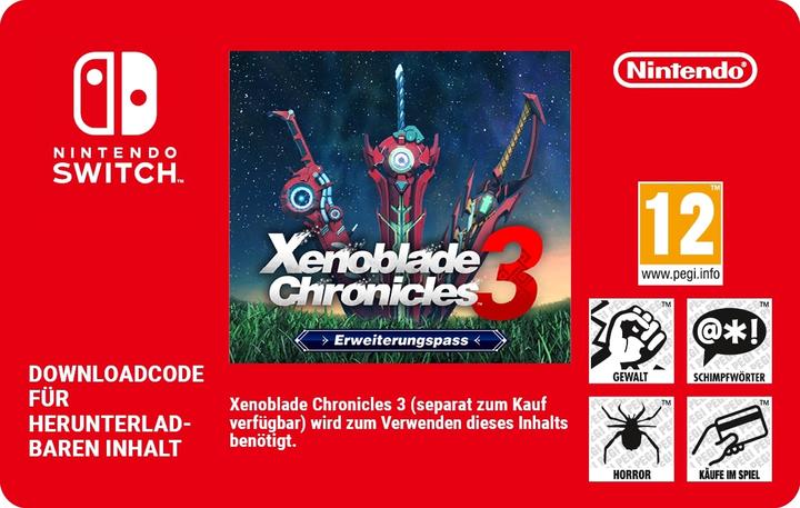 Actual product image Nintendo Xenoblade Chronicles 3 Expansion Pass Digital Code (Switch)