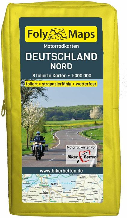 Immagine prodotto FolyMaps Mappe moto Germania Nord 1 : 300 000