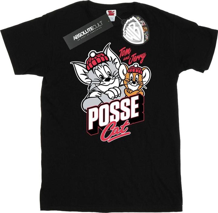 Actual product image Tom & Jerry Mens Posse Cat T-Shirt (XXL)