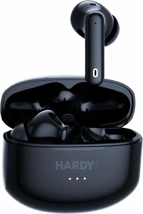 Actual product image 3MK Hardy LifePods Pro słuchawki bezprzewodowe Bluettoth 5.3 ANC czarny/black (ANC, 6.50 h, Wireless)