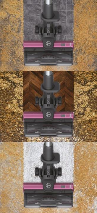 Actual product image Hoover HF9 HF920H 011 Rose, Pink Bagless