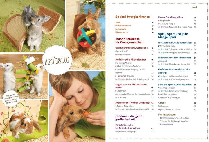 Produktbild Spiel- & Wohnideen Zwergkaninchen (Deutsch, Esther Schmidt, 2011)