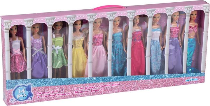 Image du produit Eddy Toys Set de poupées 14 pièces