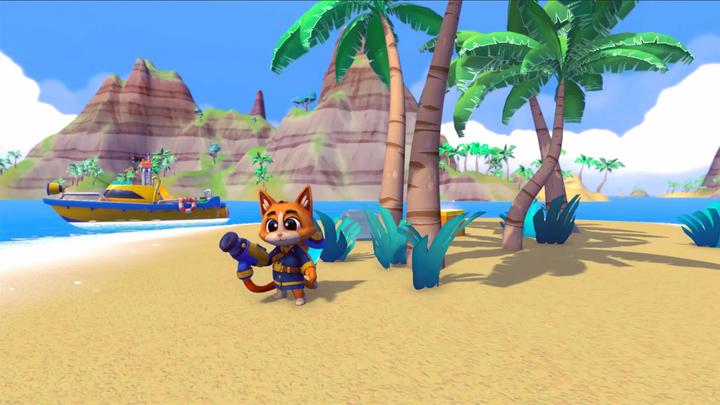 Actual product image Maximum Games Leo the Firefighter Cat /Switch (Switch, Switch Lite, Switch OLED, EN)
