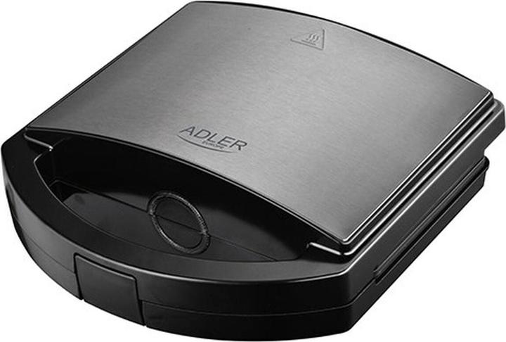 Immagine prodotto Adler Sandwich Maker | AD 3069 | 750 W | Numero di piastre 1 | Nero (Spina UE)