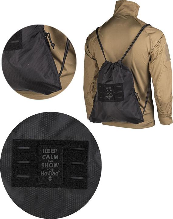 Produktbild Mil-tec Sportbeutel Hextac Schwarz (7 l)