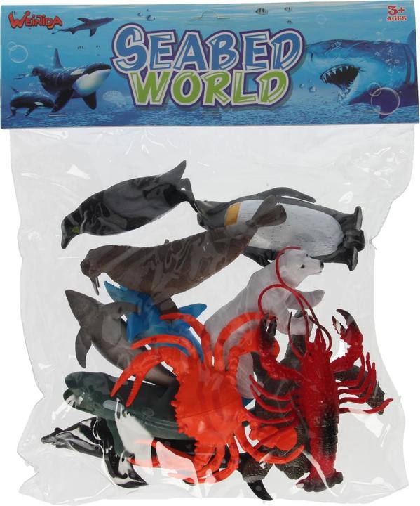 Image du produit Grandes figurines d'animaux marins, 11pcs.