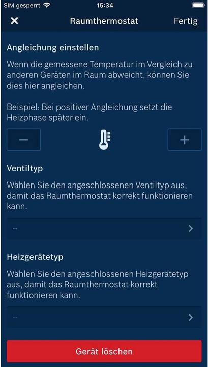 Produktbild Bosch Smart Home Smart Home Raumthermostat