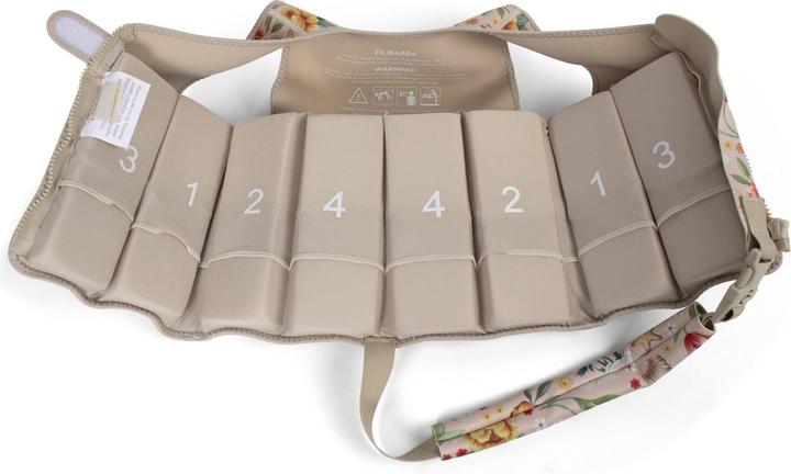 Immagine prodotto Filibabba Schwimmlernweste 1-2 Jahre - Ocean Blossom (11 - 15 kg)