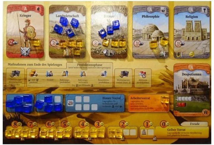Image du produit Czech games edition CZ067 - Through the Ages, jeu de cartes, 2-4 joueurs, à partir de 14 ans, (édition allemande) (Allemand)