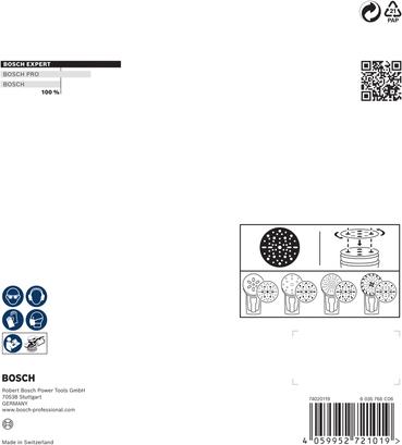 Produktbild Bosch Professional Schleiffolie Expert O780 (3x80, 3 x G180, 3x120)