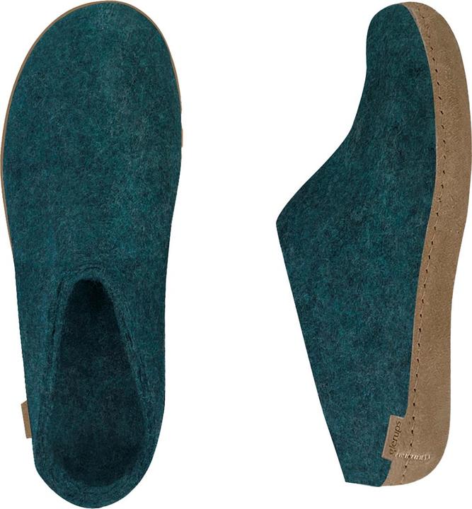Immagine prodotto Glerups Pantofole con suola in pelle (46)