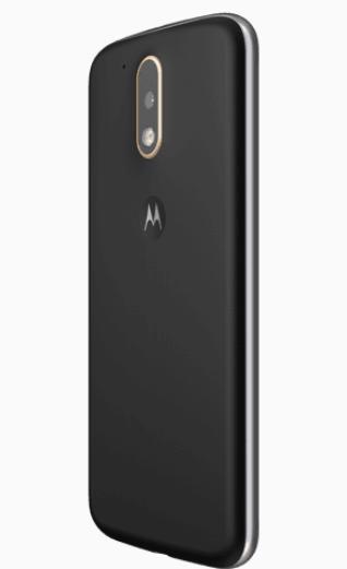 Actual product image Motorola Moto G4 (16 GB, Black, 5.50", Dual SIM + SD, 13 Mpx, 4G)