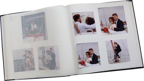 Image du produit ZEP Album photo OB313130 Cotton Con Velina Blue avec 30 pages 31x31 cm
