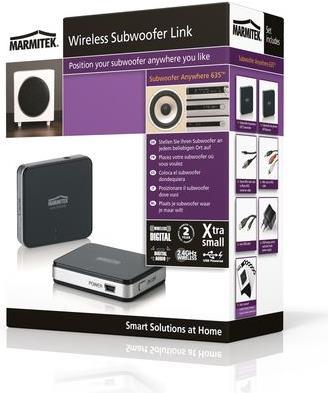 Actual product image Marmitek Subwoofer Anywhere 635 (10 m)