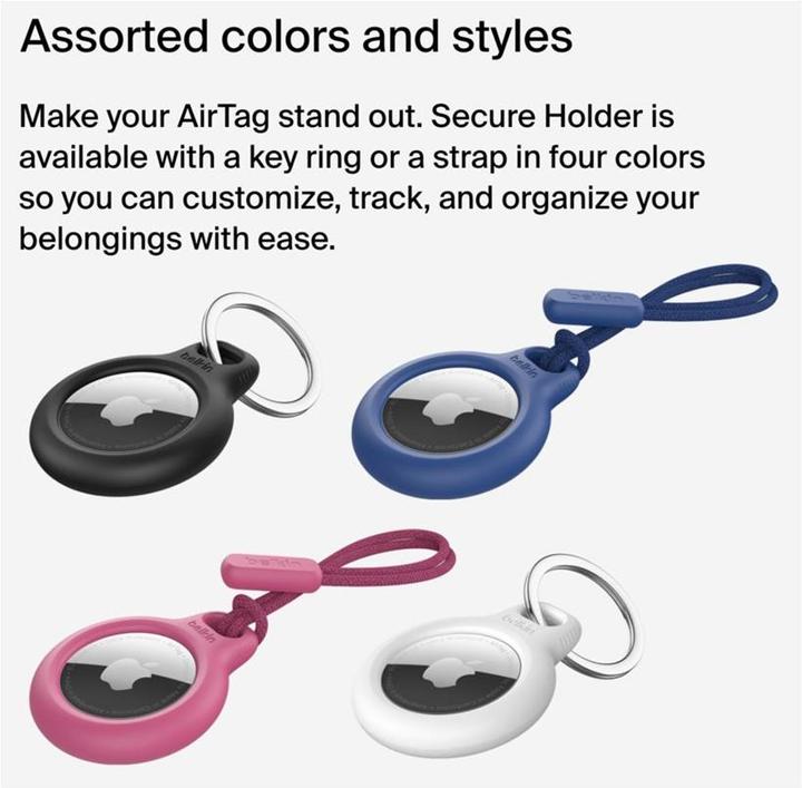 Actual product image Belkin AirTag Schlüsselanhänger