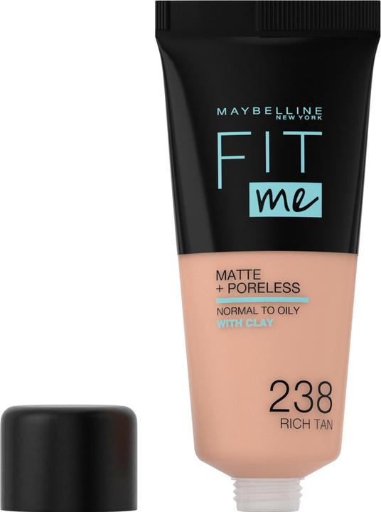 Image du produit Maybelline New York Fit me! Matte&Poreless (238 Rich Tan)