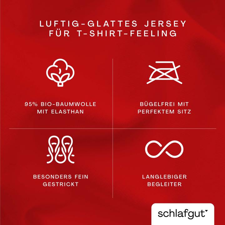 Immagine prodotto schlafgut Knitted Jersey (Copripiumino, 40 x 80 cm)