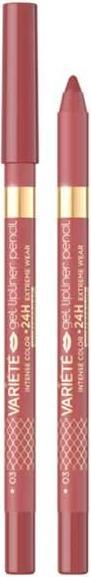 Eveline Variete Gel Lip Liner 03 (Dusty Rose)