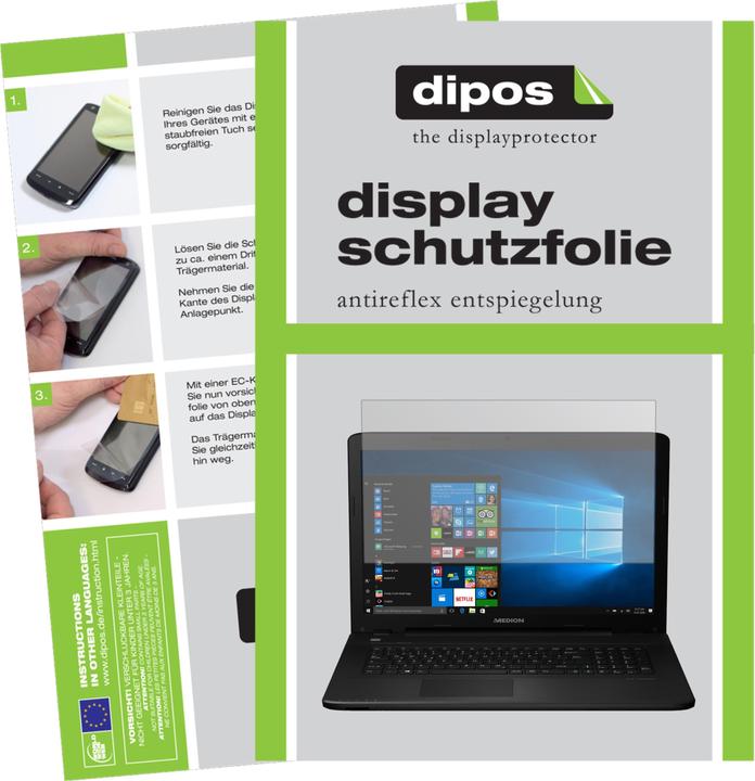 Produktbild Dipos Displayschutzfolie Antireflex (2 Stück, P7648)