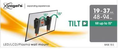 Produktbild Vogels Base 15S (Wand, 40", 20 kg)