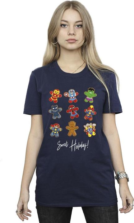 Image du produit - T-shirt GINGERBREAD AVENGERS - Femme (L)