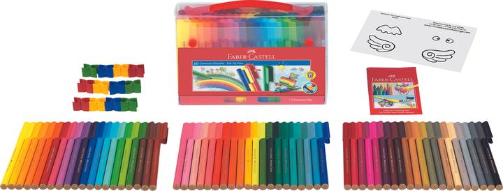 Produktbild Faber-Castell Connector Pens (Mehrfarbig, 60 x)