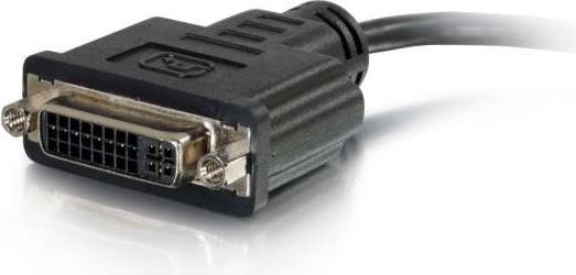 Image du produit C2G Mini HDMI vers adaptateur DVI-D à lien unique Dongle convertisseur (0.20 m, DVI, HDMI)