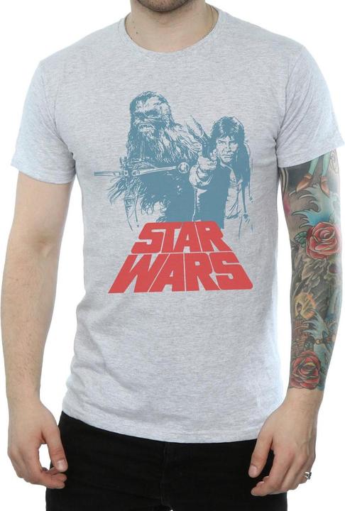 Produktbild Star Wars Han Solo Chewie Duet TShirt (XL)