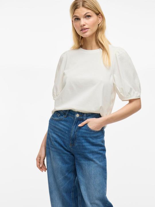 Actual product image Vila VIMONIE Rundhals Oberteil mit kurzen Ärmeln (M)