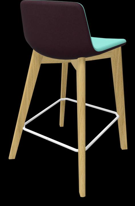 Actual product image Narbutas Twist & Sit Bar Stool