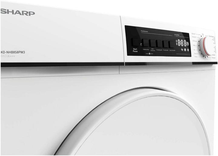 Actual product image Sharp KD-HHB8S8PW3-DE (8 kg, Right)