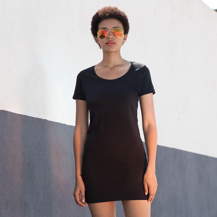 Produktbild Skinni Fit Tshirtkleid Mit Rundhalsauschnitt (M)