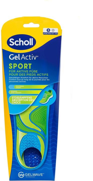 Scholl GelActiv Trainer Einleg S GelWave 1 Paar