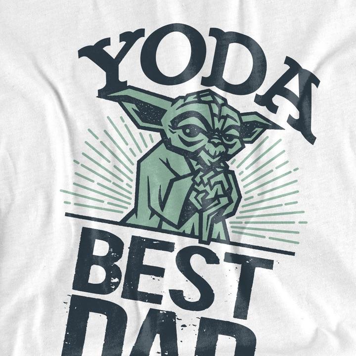 Immagine prodotto Star Wars Yoda Best Dad Maglietta Festa del Papà Adulto Unisex (XL)