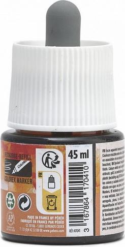 Actual product image Pebeo Colorex water ink (March orange, 45 ml)