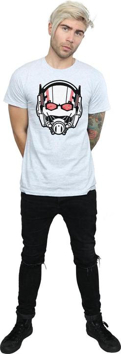 Actual product image Mens Ant-Man Helmet Cotton T-Shirt (L)
