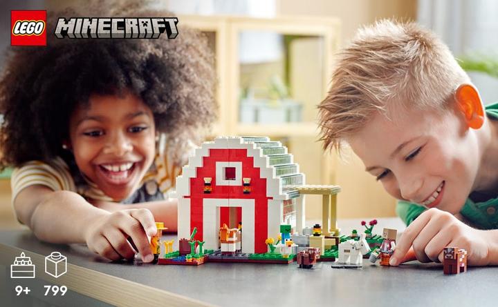 Immagine prodotto LEGO Il fienile rosso (21187, LEGO Minecraft)
