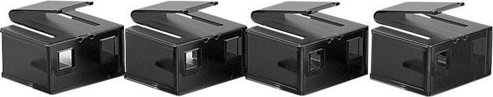 Actual product image Lindy RJ45 port lock with key