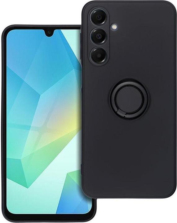 Produktbild OEM Back panel cover SILICONE RING case for SAMSUNG A16 5G / A16 4G black
