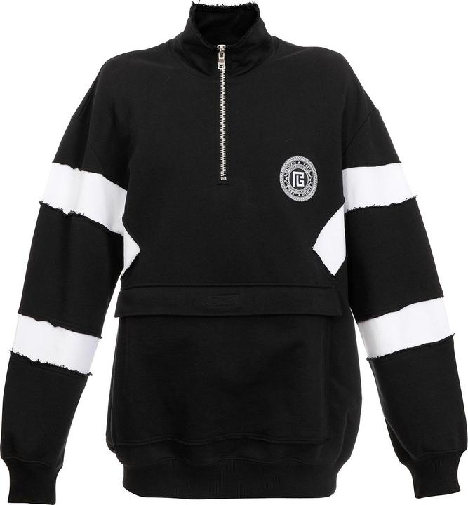 Produktbild Balmain Circle Logo Cotton Sweatshirt (M)