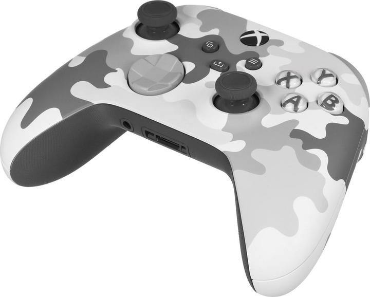 Productafbeelding Microsoft Xbox Wireless Controller - Arctic Camo (Special Edition) (PC, Xbox serie X, Xbox serie S, iOS, Android, Xbox One S)